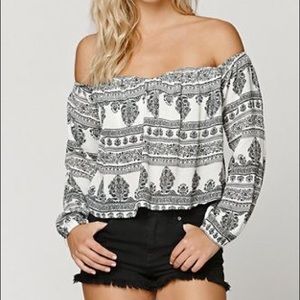 LA Hearts Off The Shoulder Top